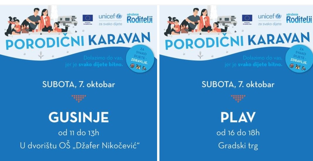 Porodični karavan i dalje na sjeveru: Gusinje i Plav domaćini događaja za cijelu porodicu