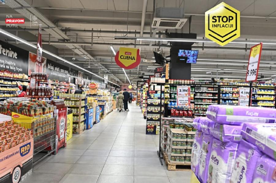 Akcija Stop inflaciji: Niže cijene za 150 proizvoda