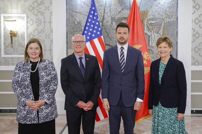 Predsjednik Milatović primio delegaciju američkog Senata: Crna Gora i SAD ostaju strateški partneri