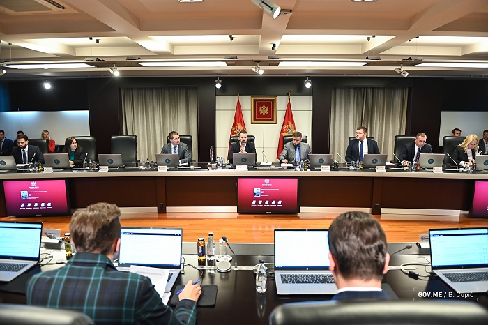 Saopštenje sa 4. sjednice Vlade Crne Gore