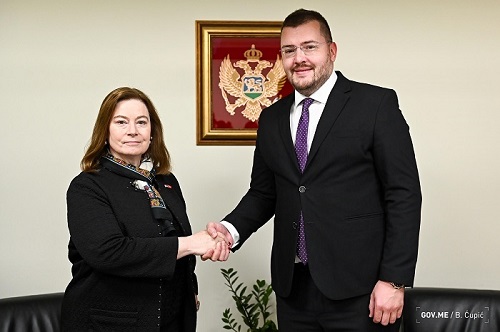 Potpredsjednik Koprivica razgovarao sa ambasadorkom Rajnke o ciljevima 44. Vlade u oblastima vladavine prava i EU integracija