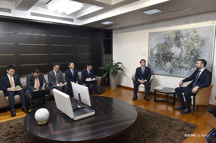 Premijer Spajić sa delegacijama Južne Koreje, Japana i Kine