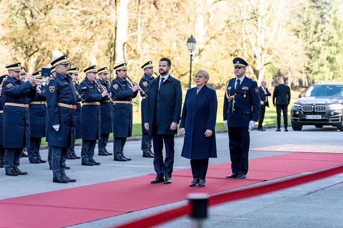 Milatović u Sloveniji, dočekan uz najviše počasti