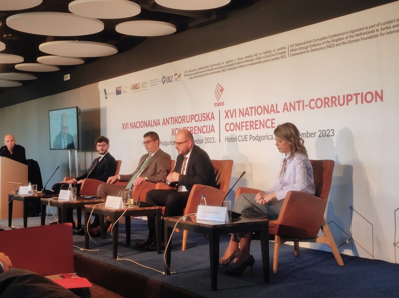 Adrović učestvovao na nacionalnoj antikorupcijskoj konferenciji