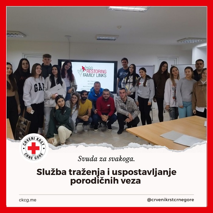 Džemil Bibić, Lejla Ademagić i Alma Ćatović na obuci u organizaciji Crvenog Krsta