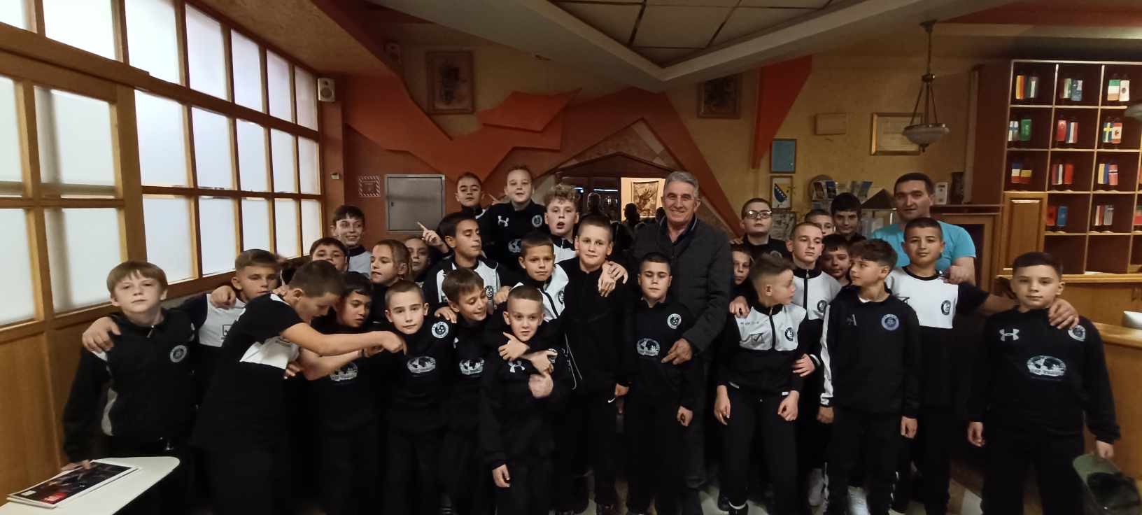 Sarajevo: Rušid Nurković obišao fudbalere iz Rožaja