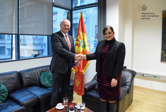 Minstarka Nišić razgovarala sa ambasadorom Austrije Karl Milerom 