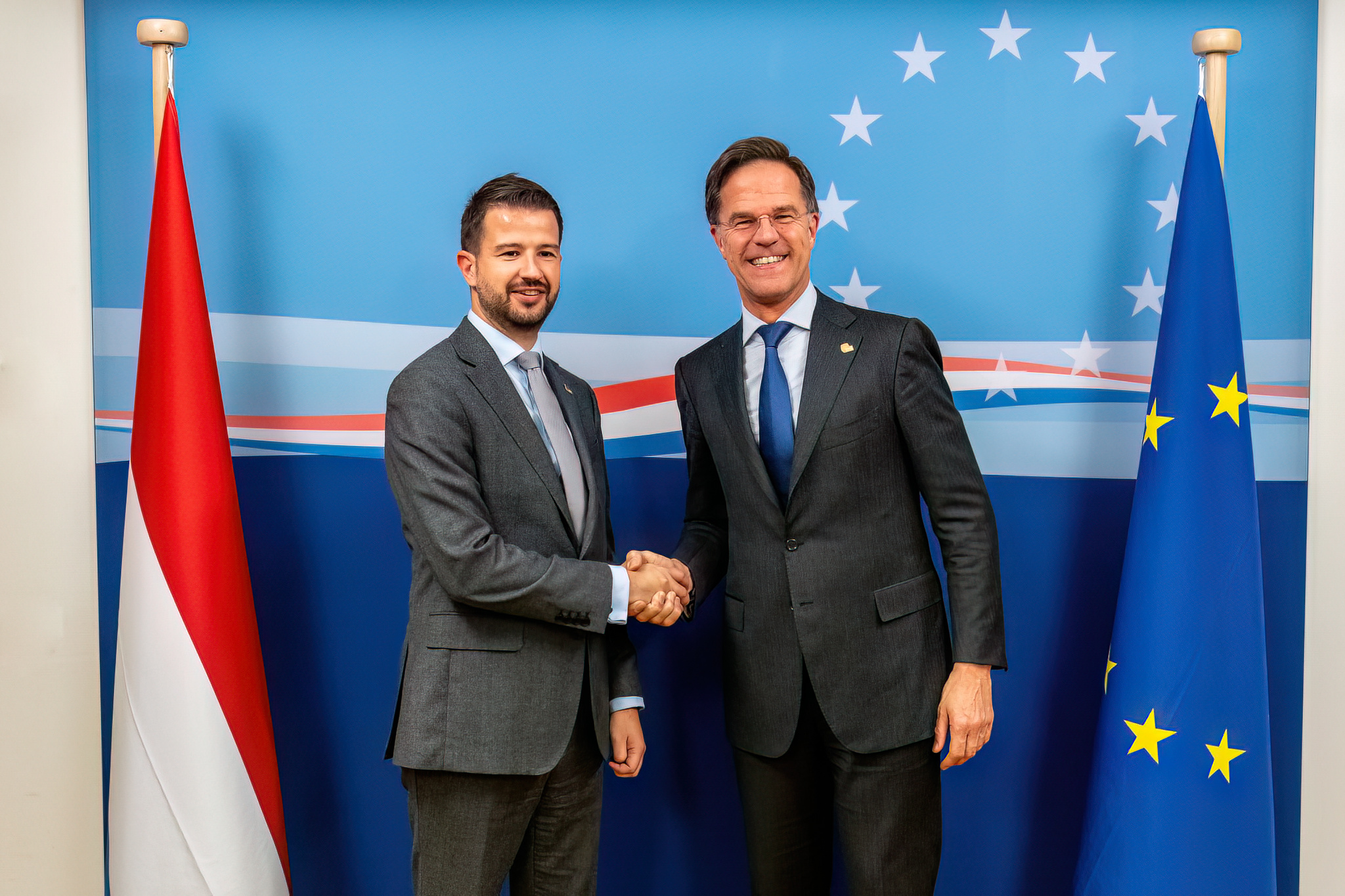 Predsjednik Milatović sa holandskim premijerom Ruteom: Značajna podrška  Holandije našem evropskom putu