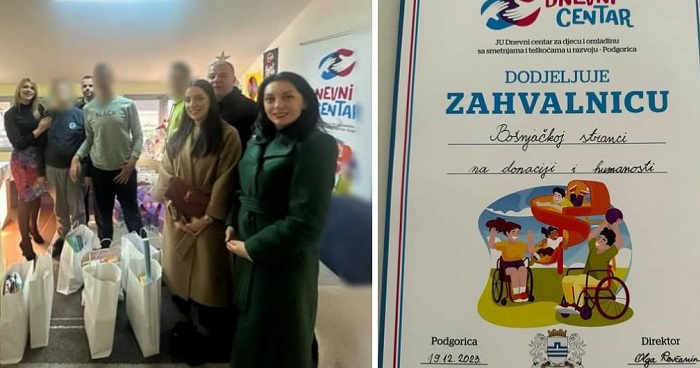 Predstavnici BS uručili vrijedne poklone djeci sa smetnjama i teškoćama u razvoju