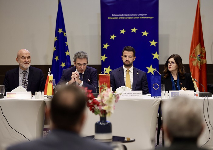 Predsjednik Milatović sa ambasadorima zemalja članica EU – Crna Gora najdalje odmakla u pristupnim pregovorima
