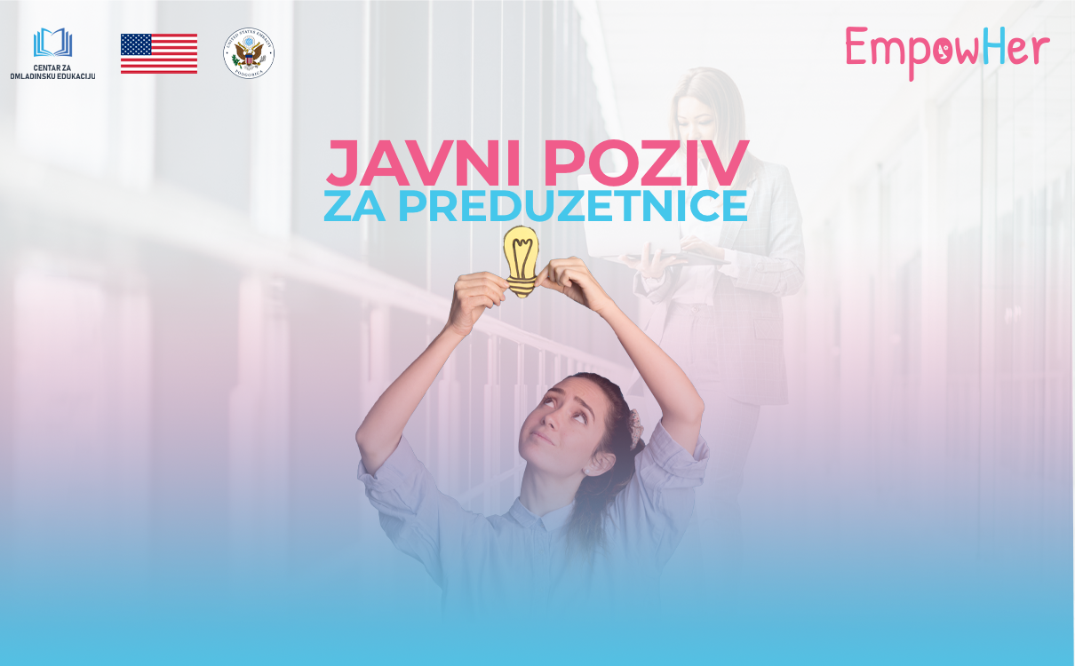 Raspisan Javni poziv za preduzetnice u sklopu projekta „EmpowHer – Ekonomsko osnaživanje žena kroz digitalizaciju njihovih biznisa”