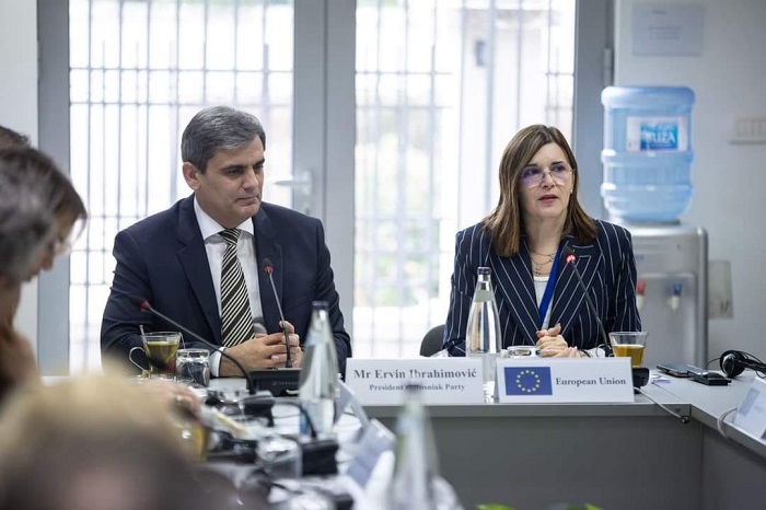Ibrahimović na sastanku sa ambasadorima država članica EU: Važna uloga Bošnjačke stranke u trasiranju proevropske politike Crne Gore