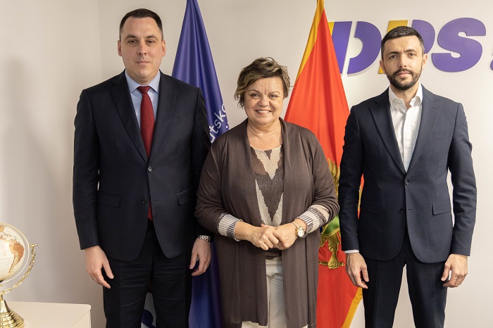 Živković – Hrebičkova: DPS će nastaviti da jača svoj status na političkoj sceni i ima važnu ulogu u realizaciji evropskih i evroatlantskih ciljeva države