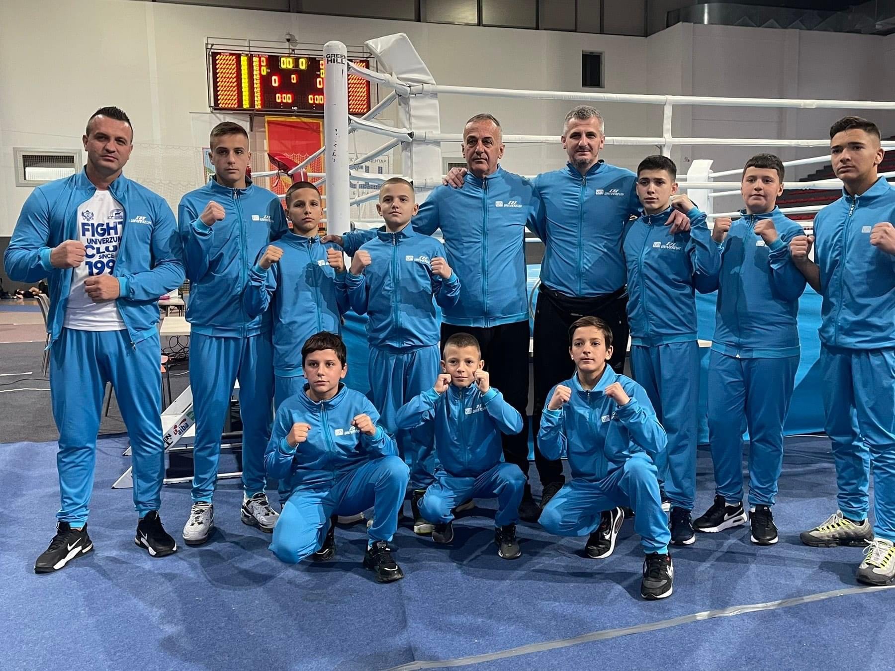 Kik-boks klub „Univerzum“ na turniru u Albaniji