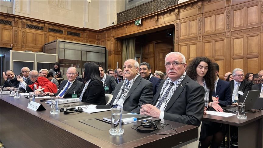 Saslušanja o izraelskoj okupaciji palestinskih teritorija pred Međunarodnim sudom pravde.