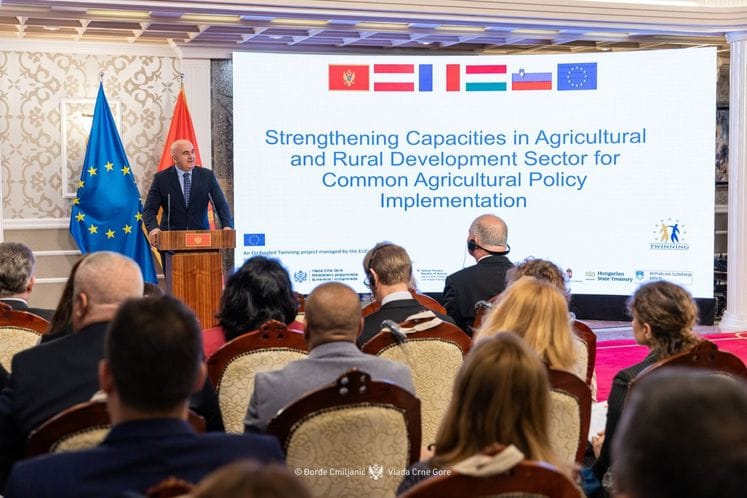 Svečano otvaranje EU Twinning projekta „Jačanje kapaciteta u sektoru poljoprivrede i ruralnog razvoja za implementaciju Zajedničke poljoprivredne politike u Crnoj Gori“