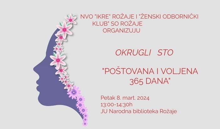 “Poštovana i voljena 365 dana”