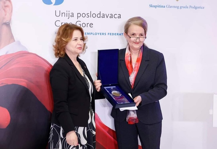 Rožajka Velida Hodžić dobitnica nadrade “NAJ menadžerke u Crnoj Gori”