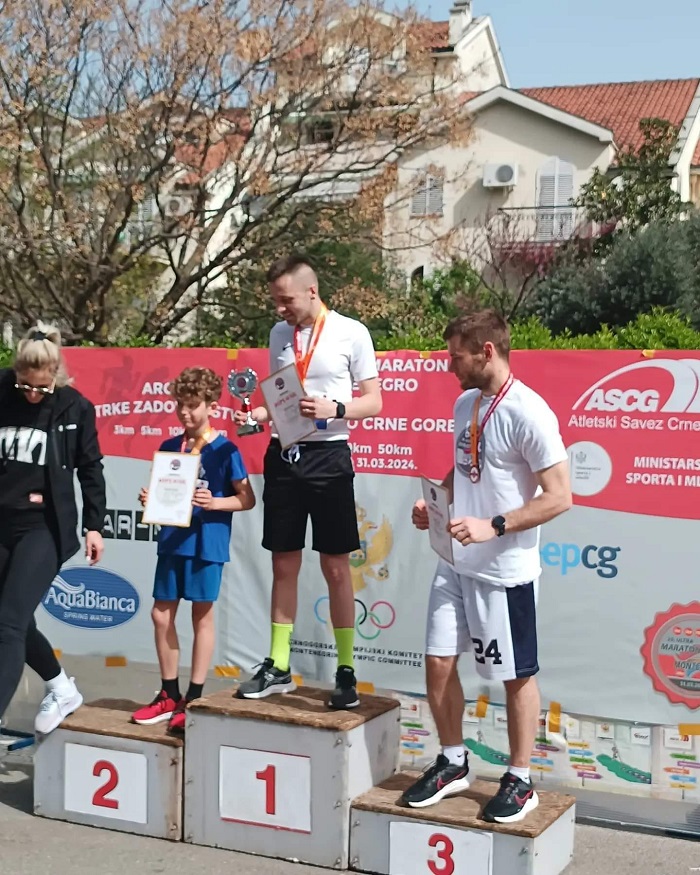 Edis Dautović osvojio zlatnu medalju na 25. Ultra-maratonu Crne Gore