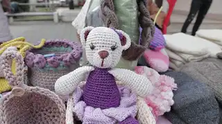Bazar rukotvorina upriličen na trgu u Rožajama