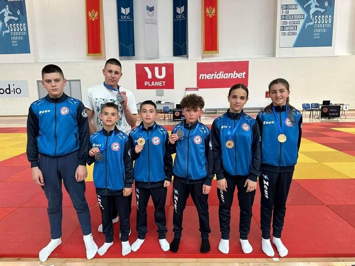 Za džudiste Ibra 6 medalja na Međunarodnom turniru “Trofej Podgorice”