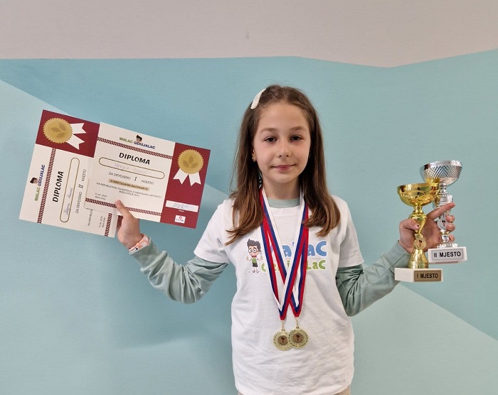 Rožajka Merjem Husović pobjednica u brzom računanju, uskoro učestvuje na Međunarodnoj olimpijadi mentalne aritmetike