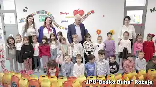 Divan gest: Predsjednik Husović obradovao bajramskim paketićima najmlađe članove zajednice