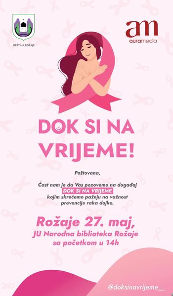 Opština Rožaje je podržala projekat Agencije Aura media, koji u saradnji sa doktorima Kliničkog centra Crne Gore i NVO sektorom realizuju