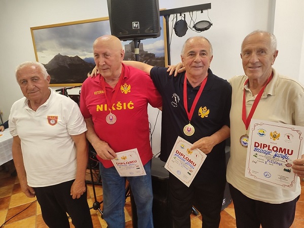 Cetinje: Dvije medalje za sportske veterane iz Rožaja