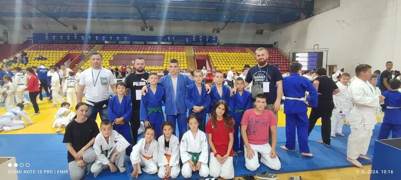 Džudisti Rožaja donijeli 11 medalja iz Struge