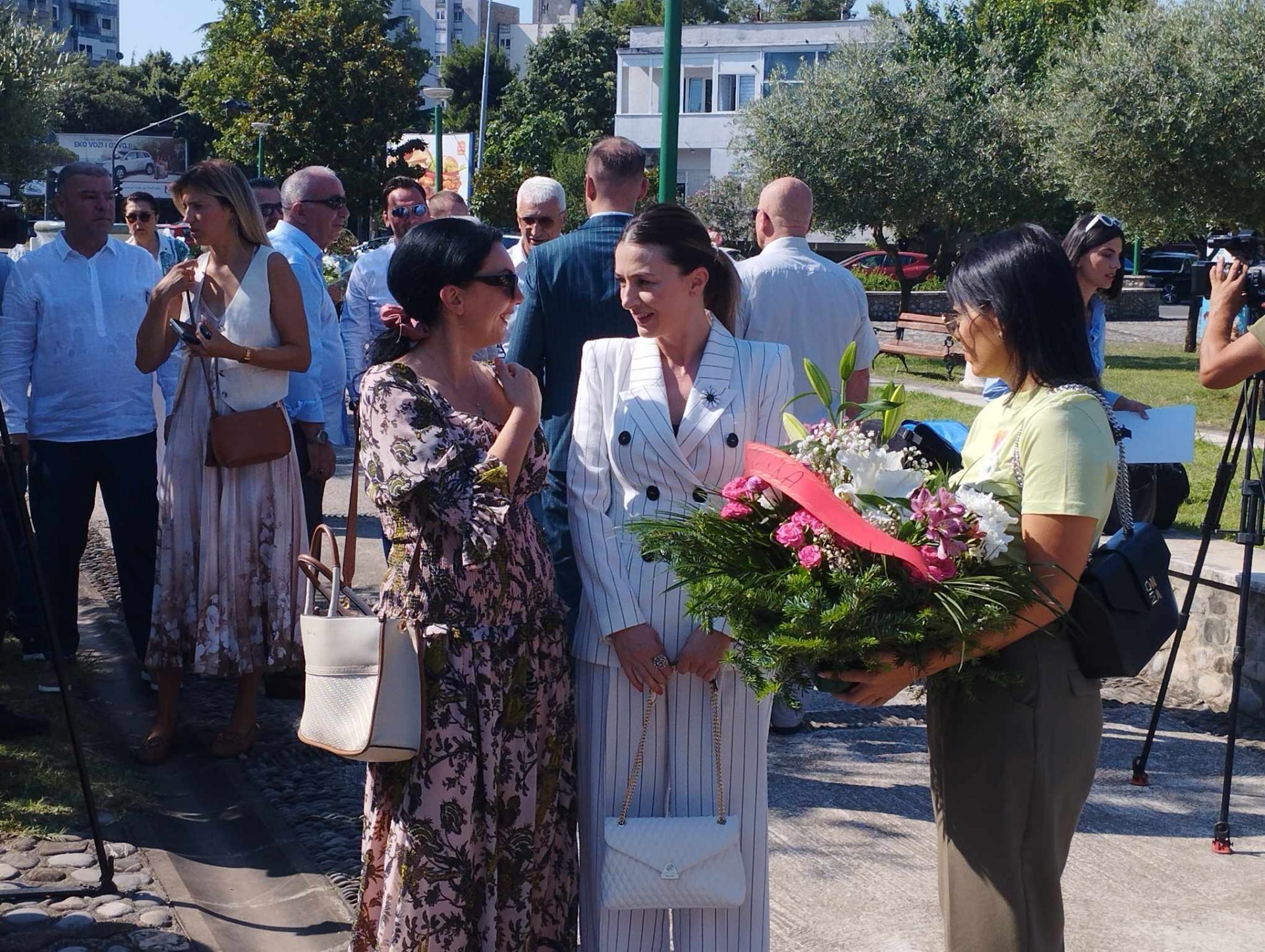 Obilježavanje 11. jula u spomen-parku na Pobrežju