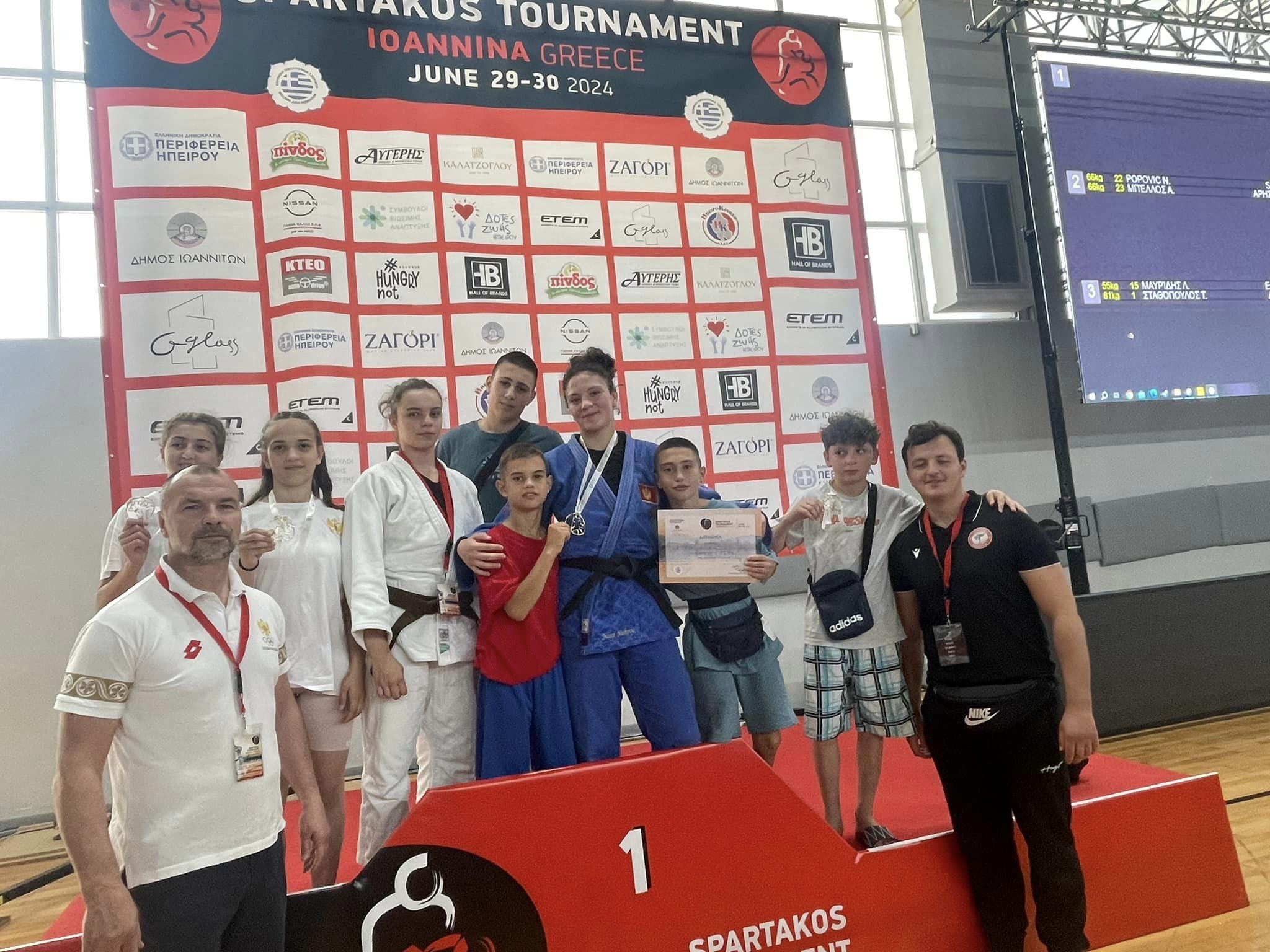 Džudisti Ibra ostvarili zavidan uspjeh i u Grčkoj