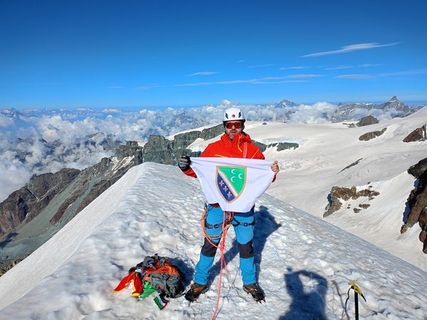 Poznati planinar iz Rožaja Sanel Škrijelj nastupio je u ekspediciji MONTE ROSA