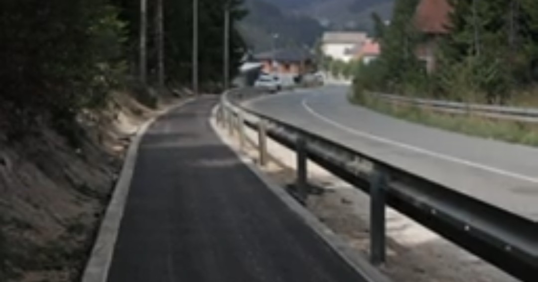 U toku izgradnja pješačkih staza u mjestu CARINE