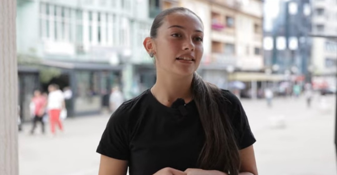 Fudbalska reprezentativka Crne Gore Senita Kalač za RTR