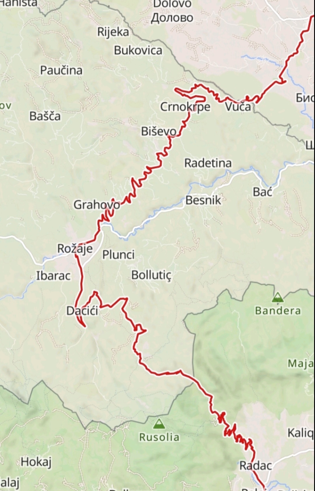 Zvanično: Rožaje dio biciklističke rute “Trans Dinarica”