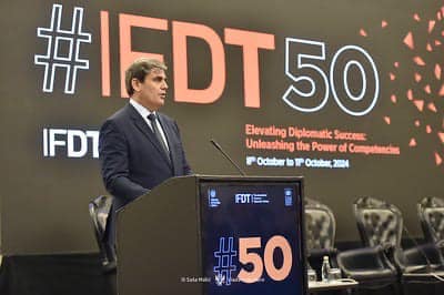 Ibrahimović na otvaranju jubilarnog 50. Međunarodnog foruma o diplomatskom treningu (IFDT): Uspješna diplomatija svijetu danas potrebnija nego ikada