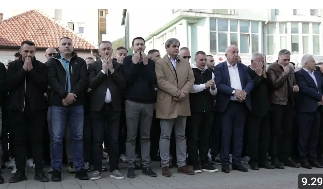Klanjana dženaza namaz Benjaminu i Sabini Ljaić
