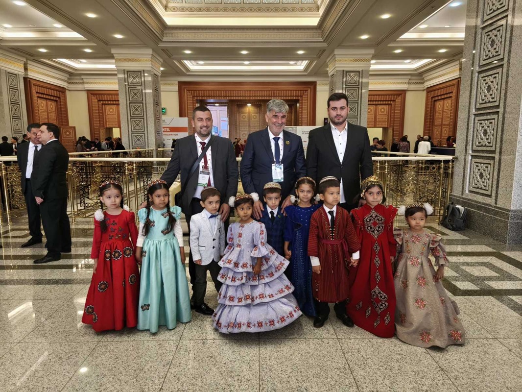 Hajriz Brčvak, poznati crnogorski biznismen na sajmu u Turkmenistanu