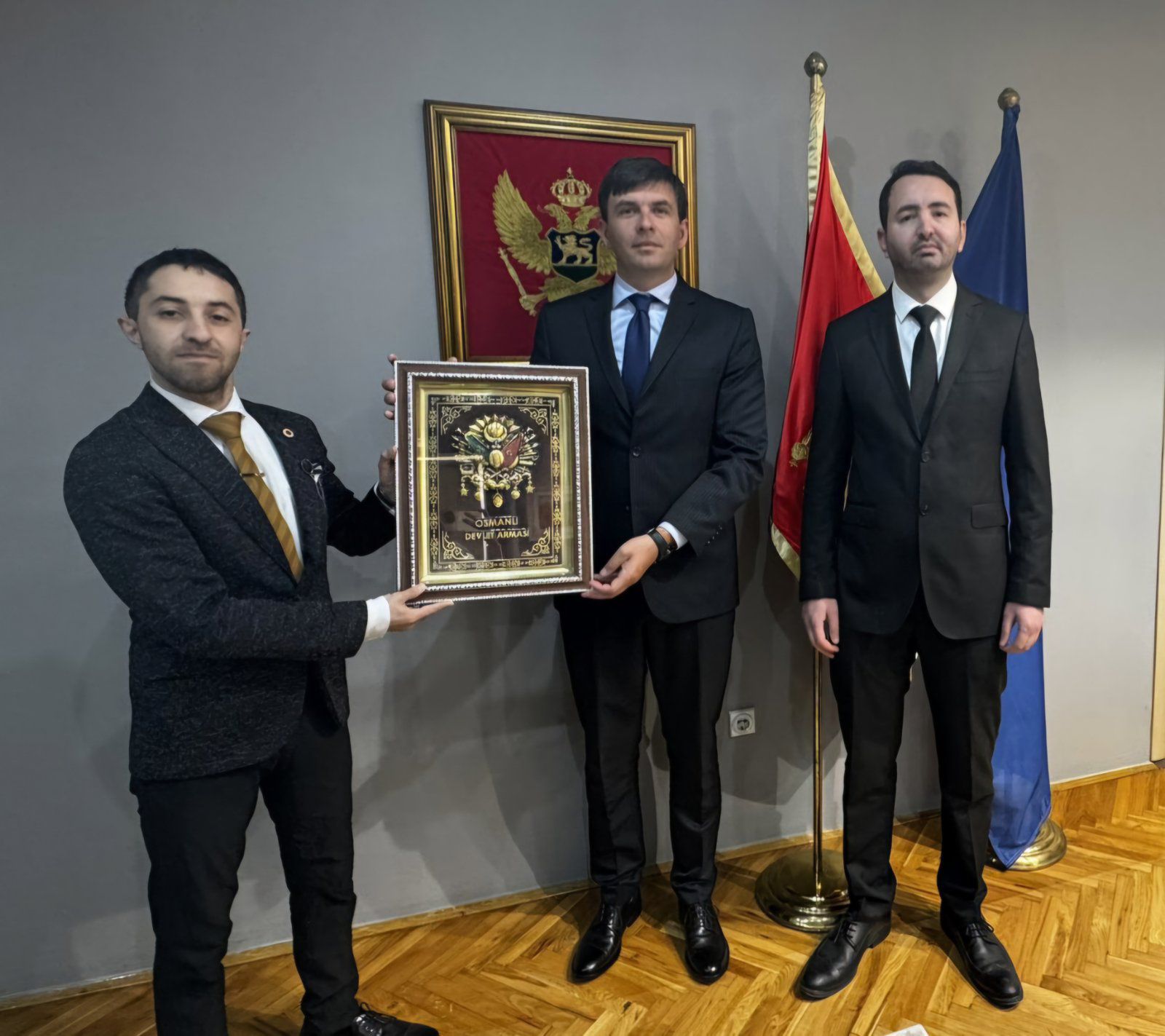 Sastanak Azemovića sa generalnim koordinatorom KIAMP-a Abdurahmanlijem i predstavnikom udruženja iz Turske Karakušem