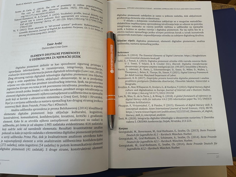 Profesor Emir Avdić predstavio istraživanje o digitalnoj pismenosti na međunarodnom kongresu u Beogradu 2 495664060 1010037484449082 3314994342708641982 n Radio televizija Rožaje