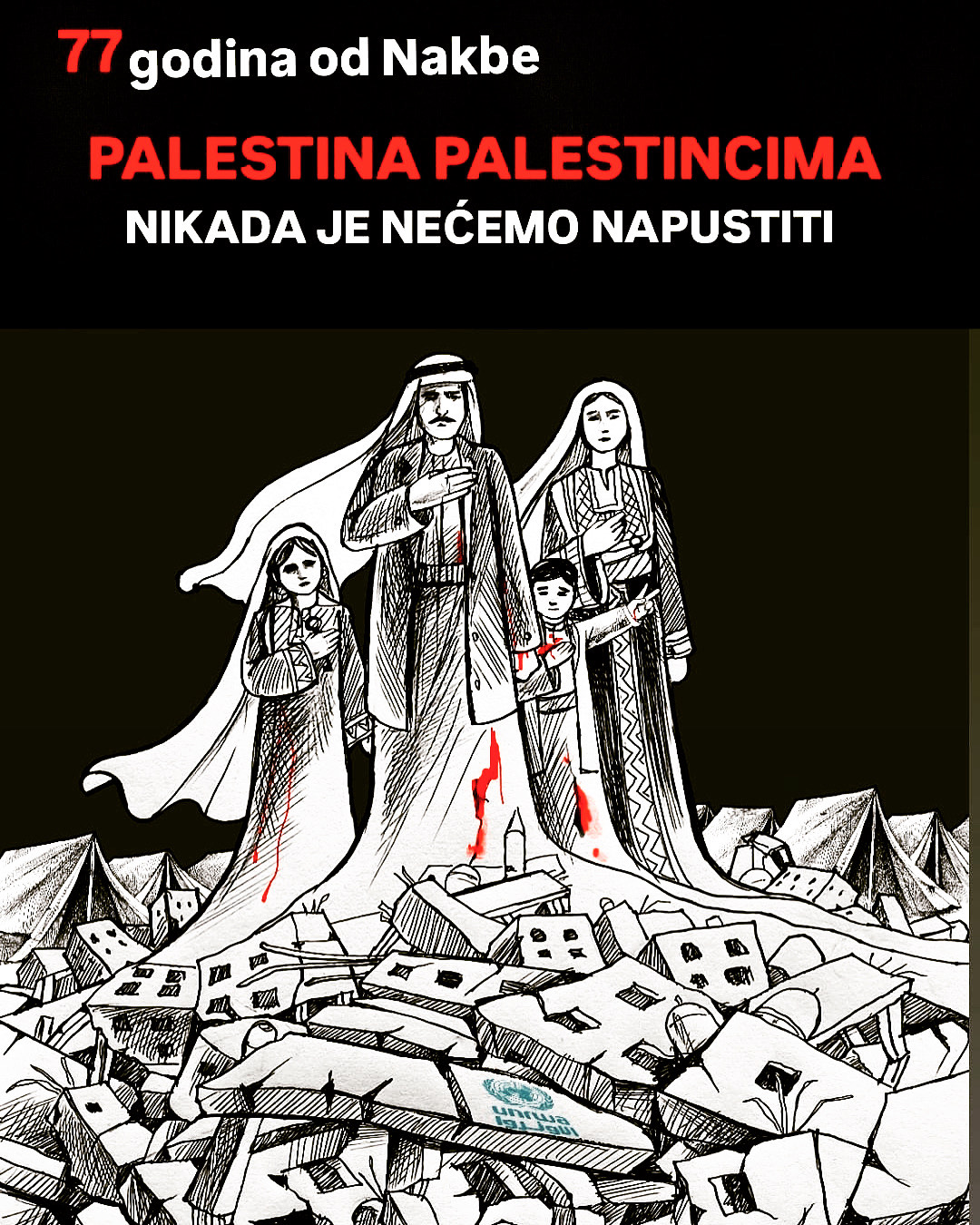 Palestinci obilježavaju 77. godišnjicu Nakbe