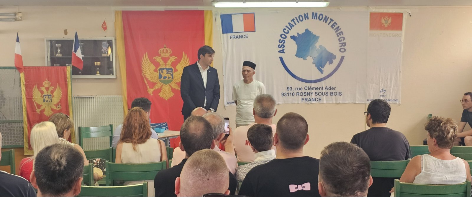 Azemović prisustvovao godišnjoj skupštini “Asocijacije Montenegro” u Parizu