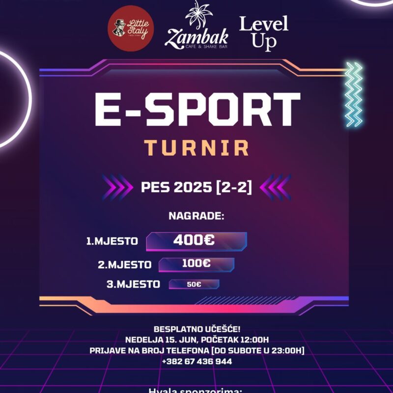 E-sport turnir sa jasnom porukom: Bez kocke – kroz sport i zabavu! 13 505997553 1021337796652384 7118305673260024832 n Radio televizija Rožaje