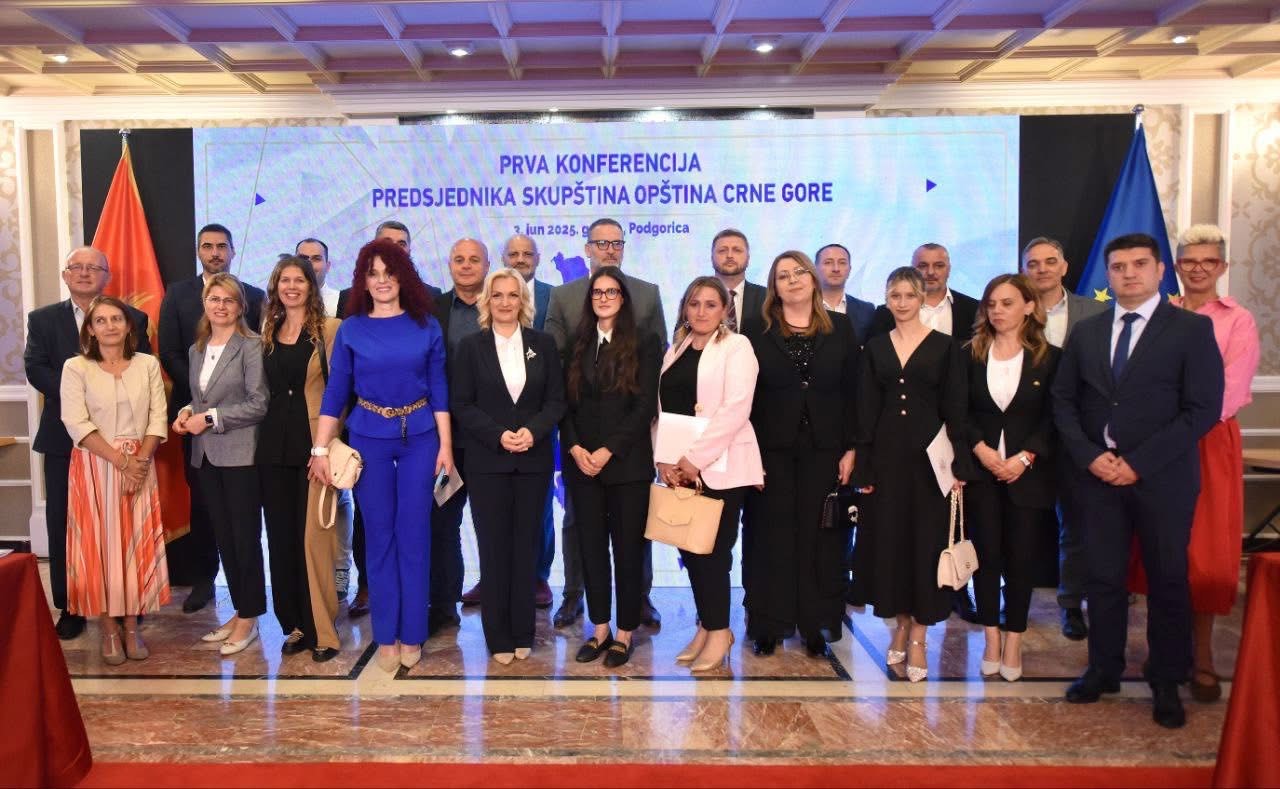 Predsjednik Skupštine opštine Rožaje, Almir Avdić, uzeo je učešće na Prvoj konferenciji predsjednika skupština opština Crne Gore