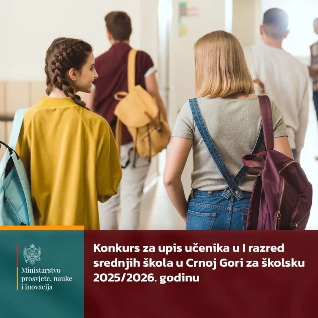 Počeo upis u Srednju stručnu školu Rožaje za školsku 2025/2026. godinu
