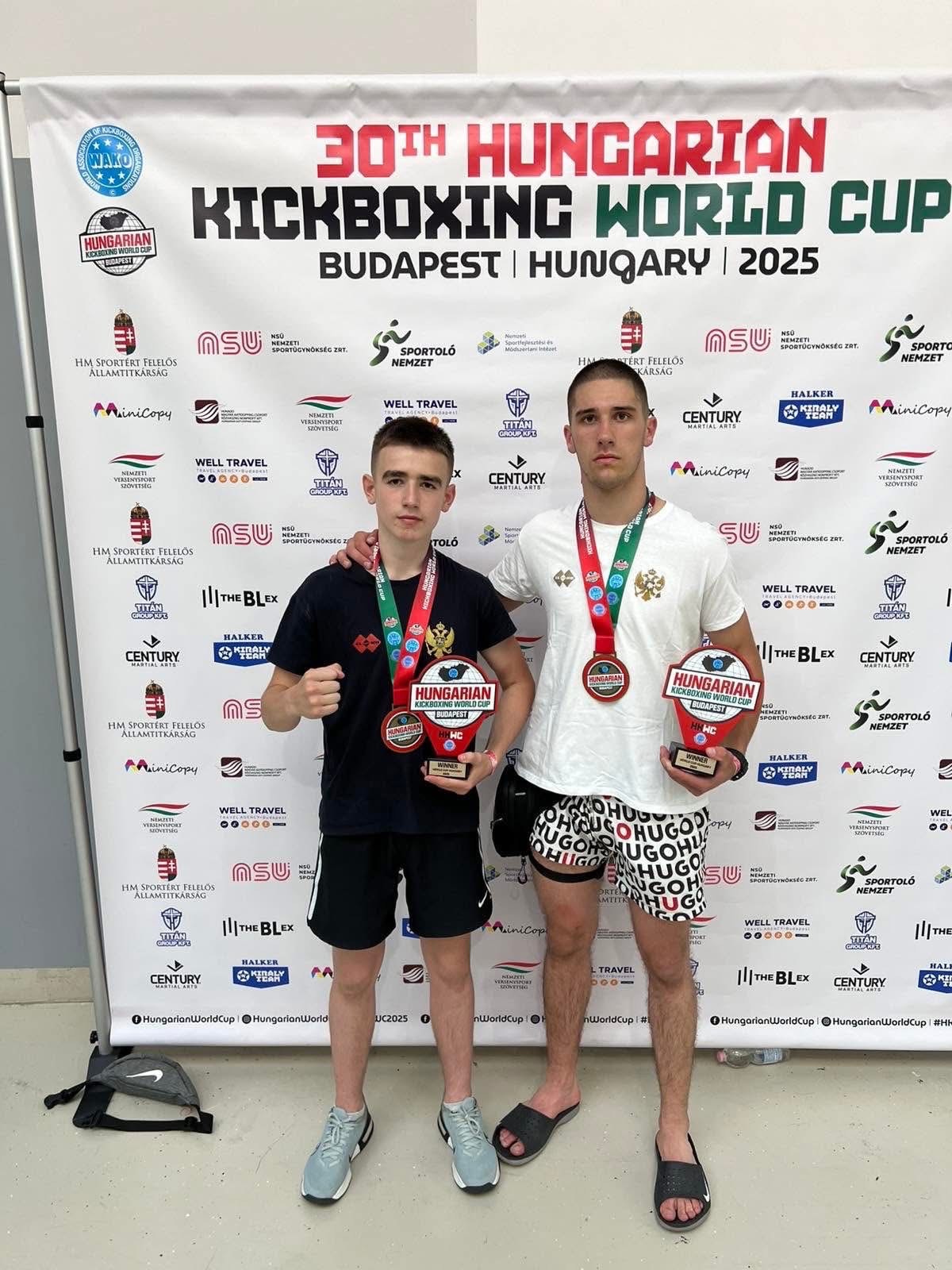 Ishak Agović i Isah Tarhaniš osvojili Svjetski kup u Budimpešti