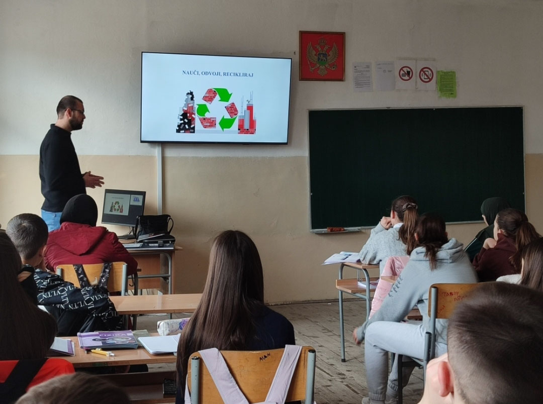 Građevinski otpad: Nauči, odvoji, recikliraj- Podignuta svijest građana u tri opštine sjevera Crne Gore
