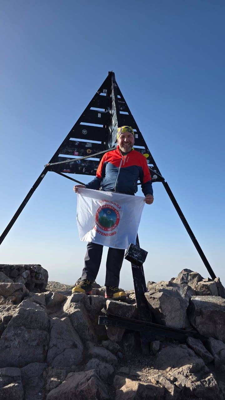 Član PK“Ahmica”, Miho Pepić osvojio najviši vrh Sjeverne Afrike – Toubkal (4167 mnv)