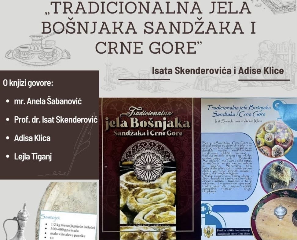 Promocija knjige „Tradicionalna jela Bošnjaka Sandžaka i Crne Gore“